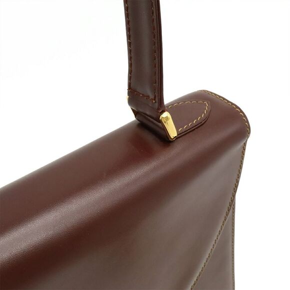 Cartier Must Handbag Calf Leather Bordeaux - Picture 8 of 9